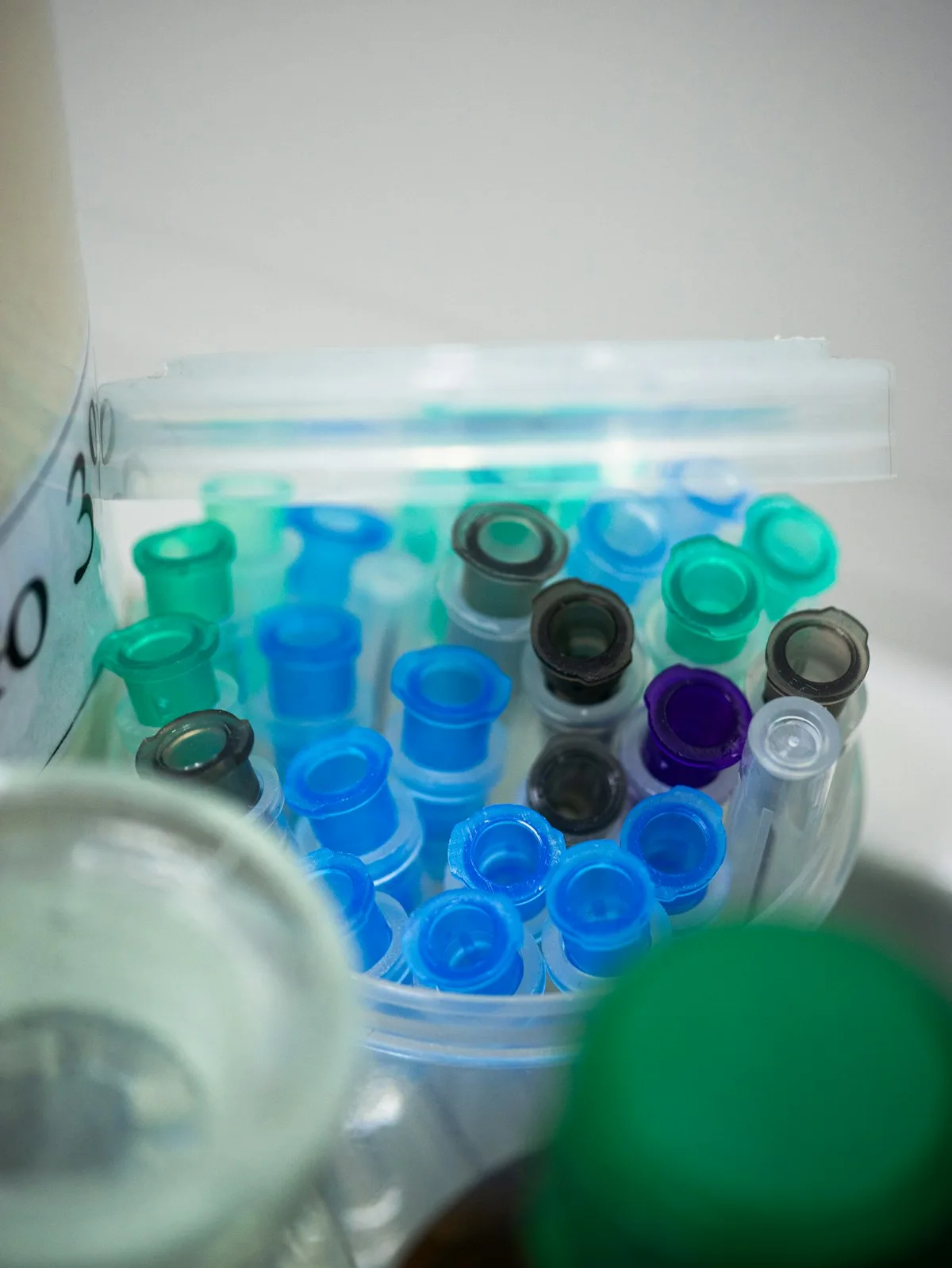 Tubos y viales de laboratorio