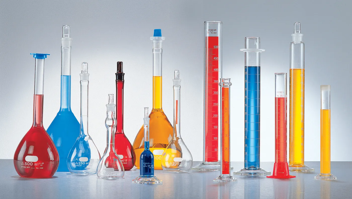 Material plástico y de vidrio para laboratorio